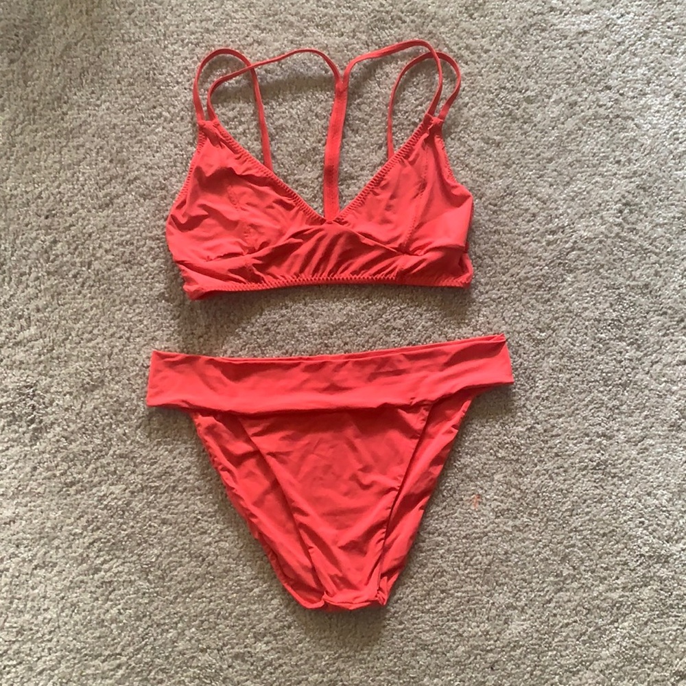 San Lorenzo Bikinis Red Bikini Set